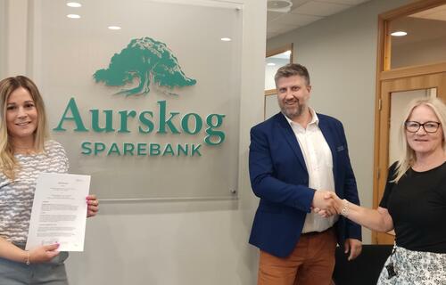 Innovasjon Gardermoen inngår samarbeidsavtale med Aurskog Sparebank