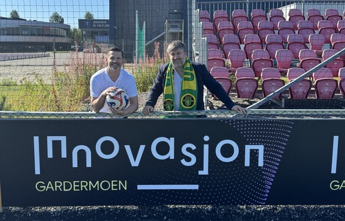 Ull/kisa fotball og  Innovasjon Gardermoen inngår samarbeid