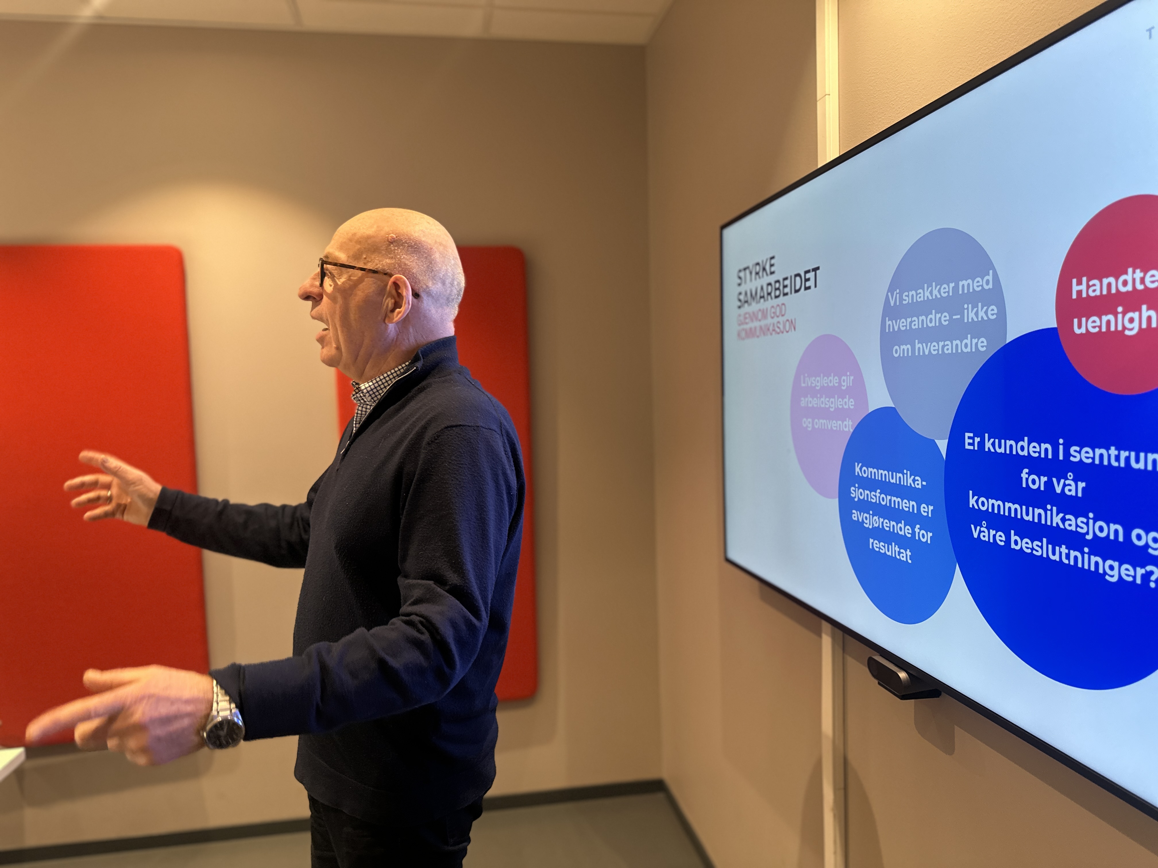 Stensli presenterer styrke i samarbeidet